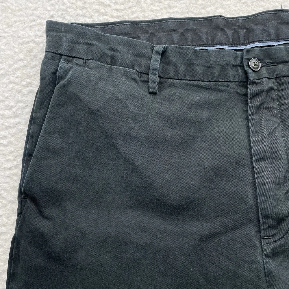 Polo Ralph‎ Lauren Chino Pants Mens 37x32 (Tag 36x32) Black Stretch Classic Fit